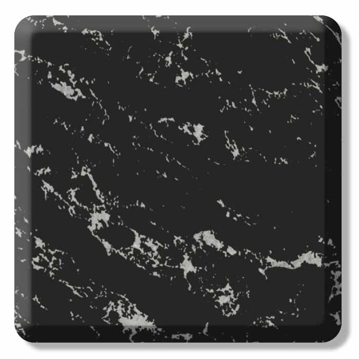 Noble Quartz Q921 Arabescato Black