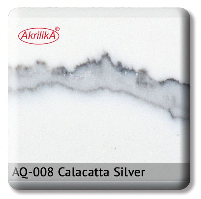 Akrilika AQ-008 Calacatta Silver